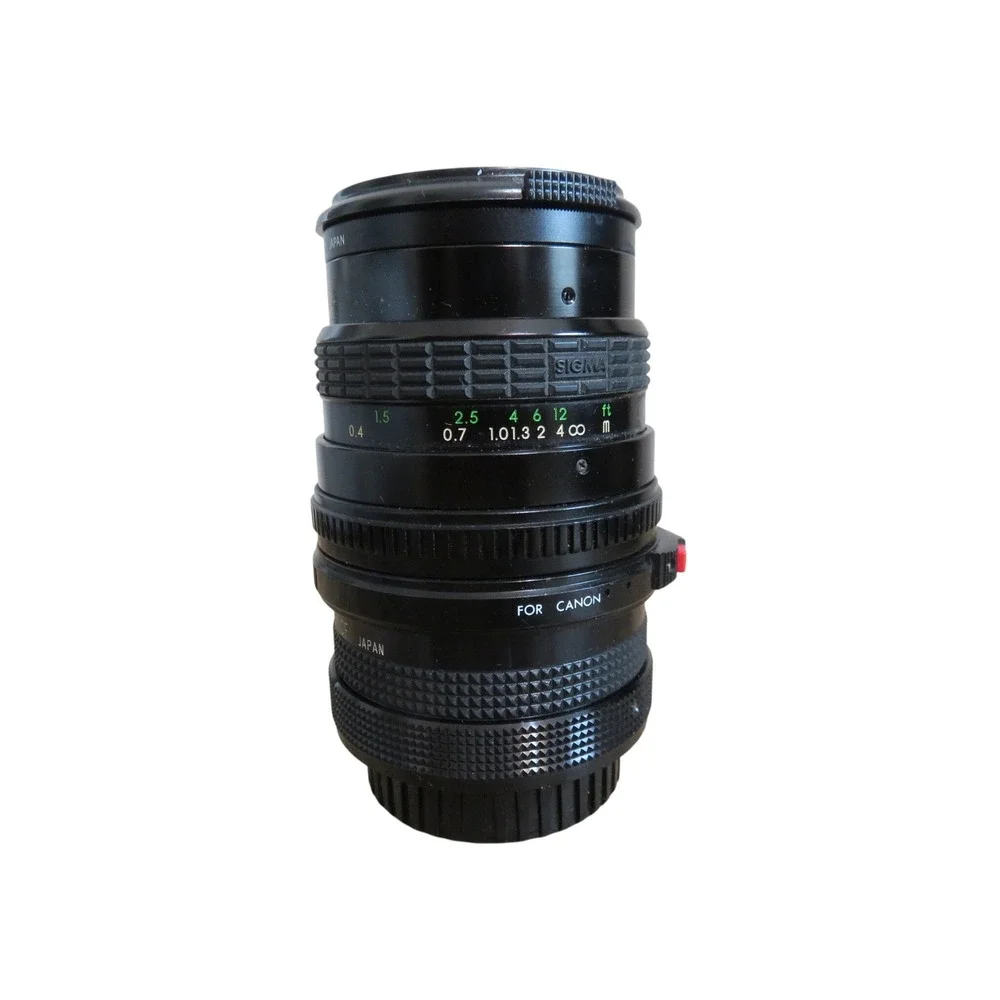 Sigma Mini-Wide 28mm f=28mm Lens‎ + Toyo Optics Auto Tele Converter 2x for Canon